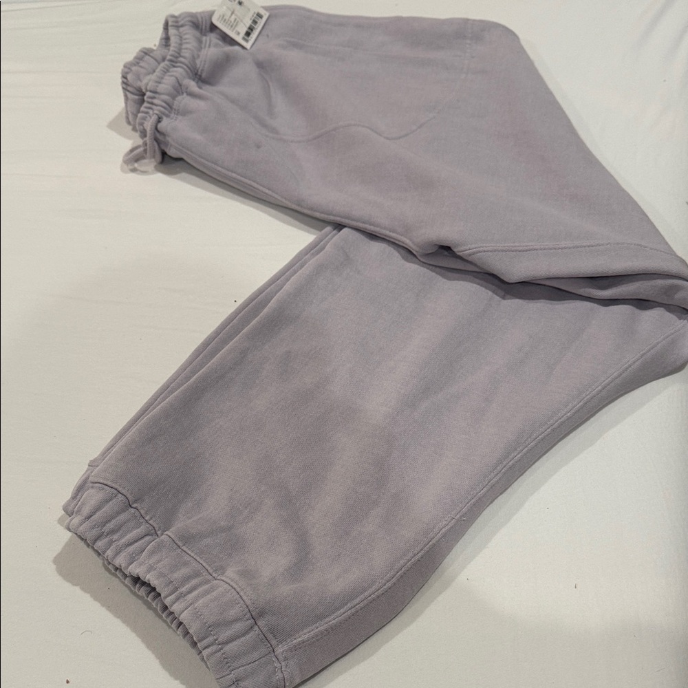 NWT Free People Intimately  Lavender Drawstring Jogger Sweatpants